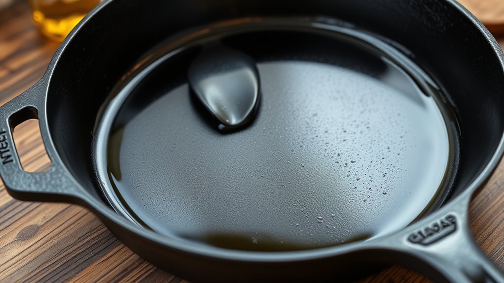 seasoning and maintaining cast iron