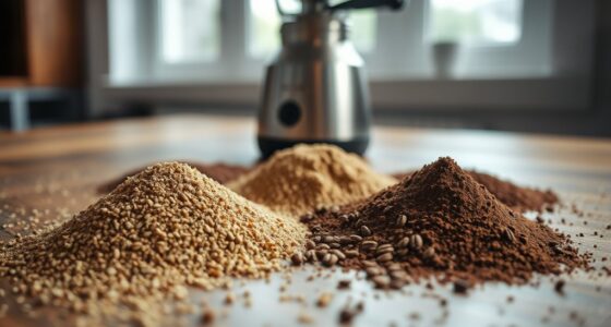 selecting appropriate coffee grounds