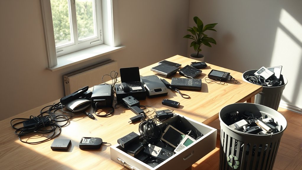 simplify home by decluttering