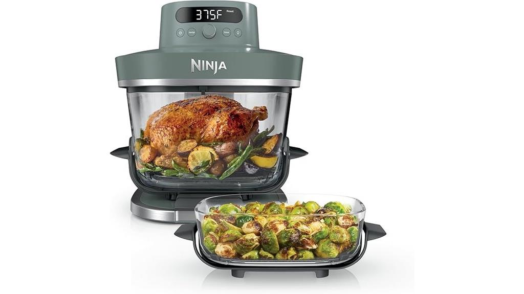 six in one glass air fryer