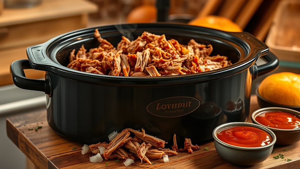 slow cooker pulled pork