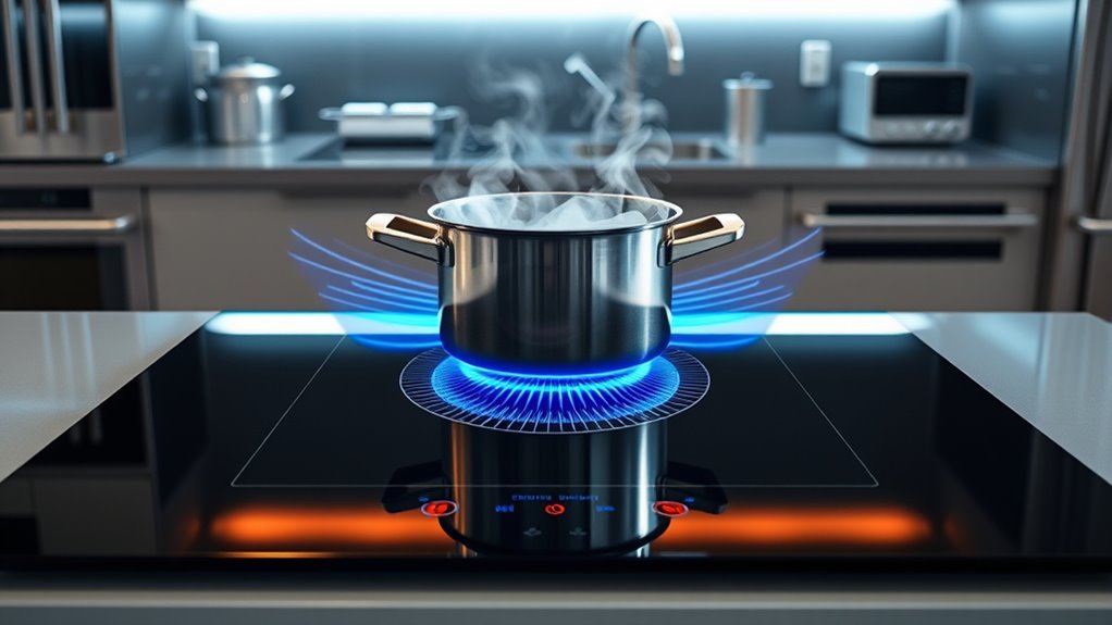 smart adaptive induction cooking
