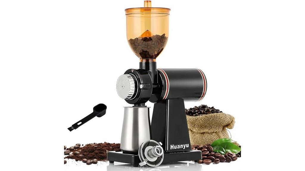 stainless steel burr grinder