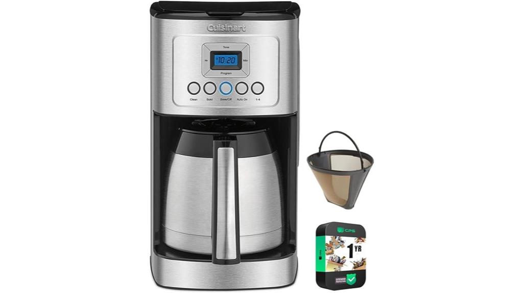 stainless steel coffee maker