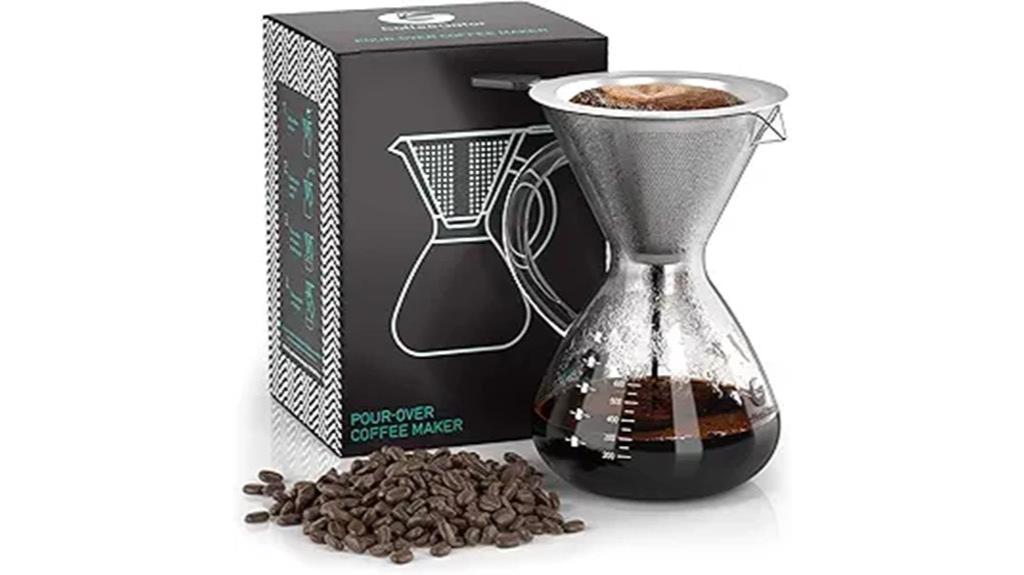 stainless steel filter brewer