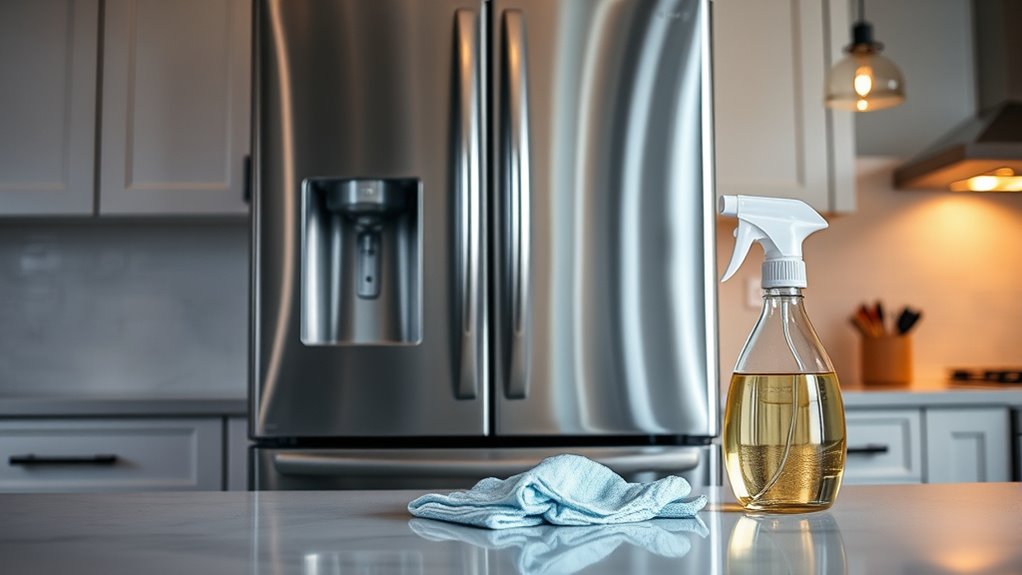 stainless steel streak free cleaning