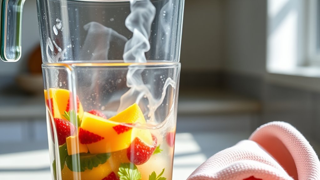 thorough rinse and dry