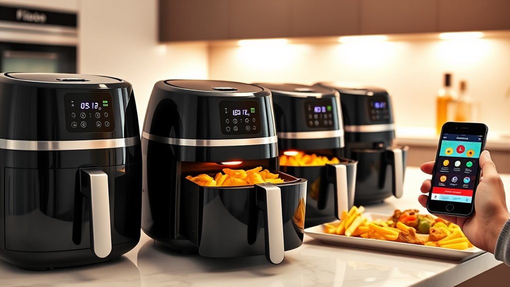 top app controlled air fryers