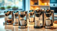 top k cup and ground coffee makers
