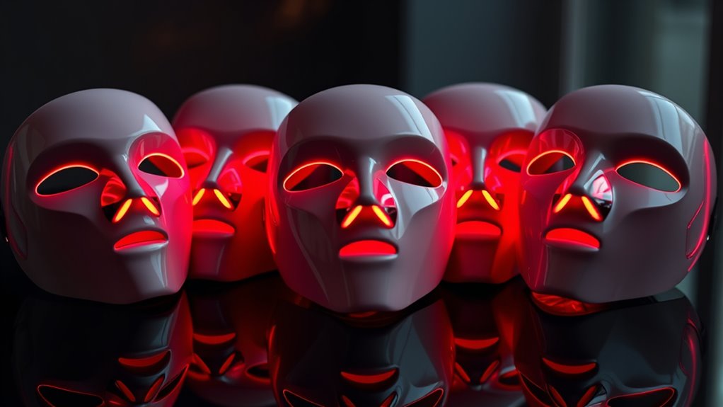 top red light masks 2025