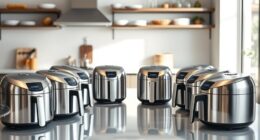 top stainless steel air fryers