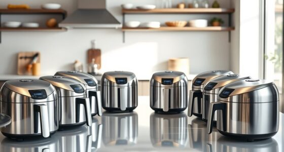 top stainless steel air fryers