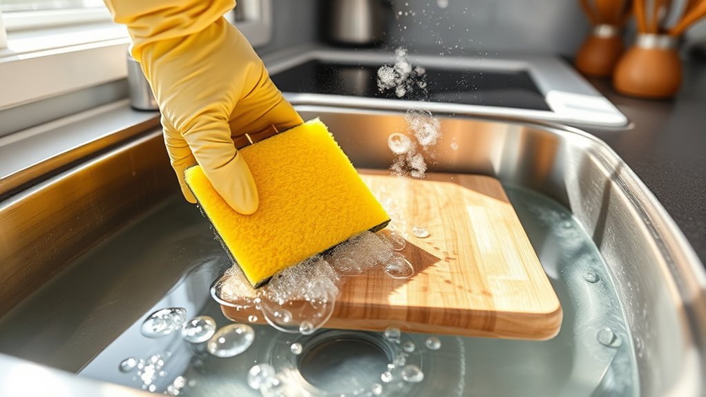 use bleach immersion technique