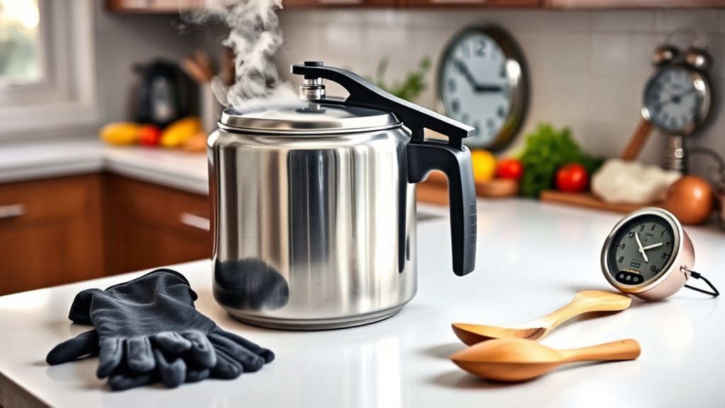 use pressure cooker safely