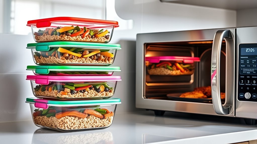 use safe covered reheating