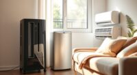 using dehumidifier and ac