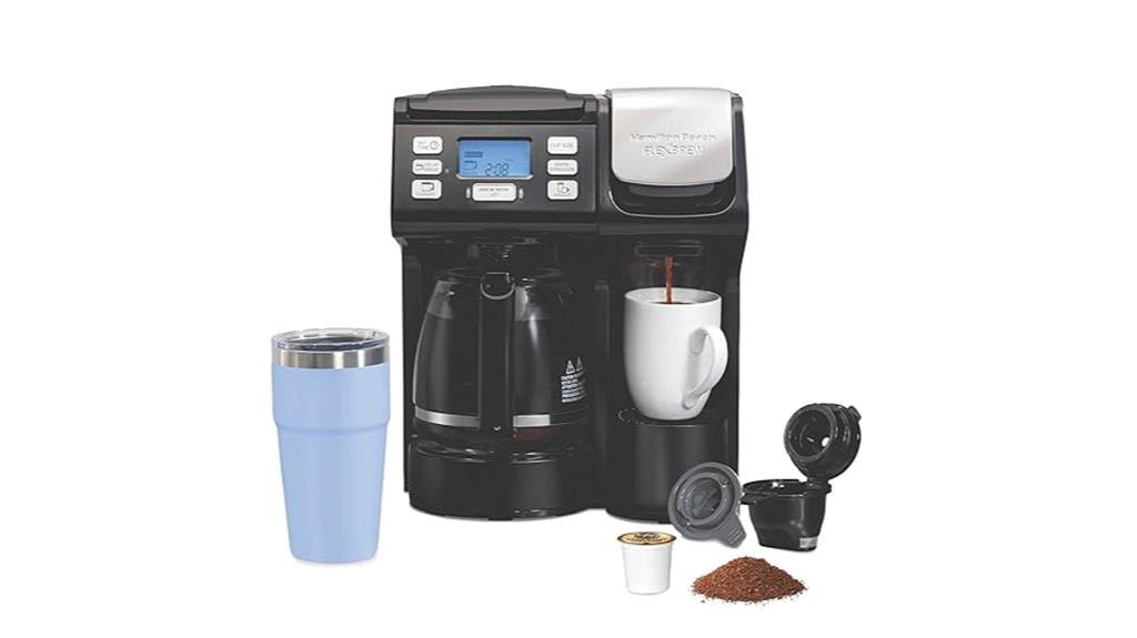 versatile 2 way coffee brewer