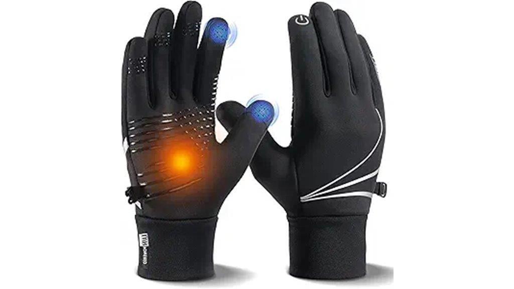 warm unisex winter gloves