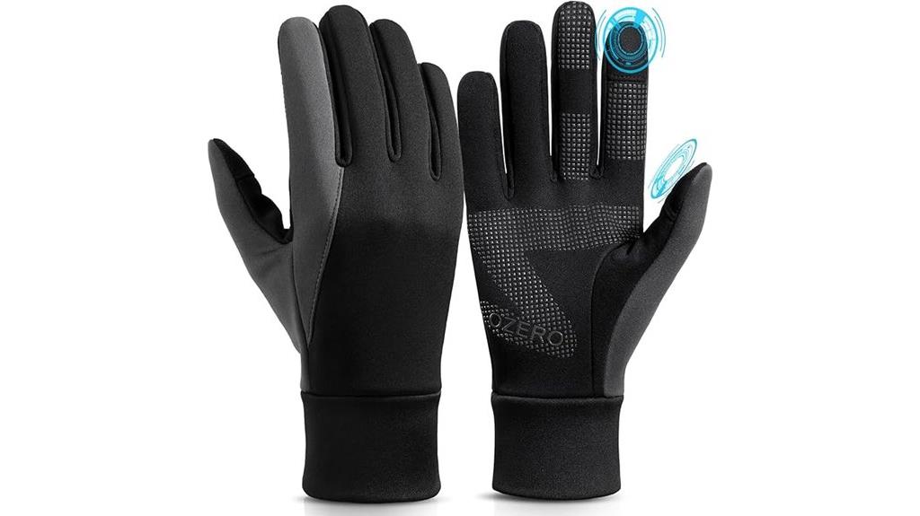 winter touchscreen glove design