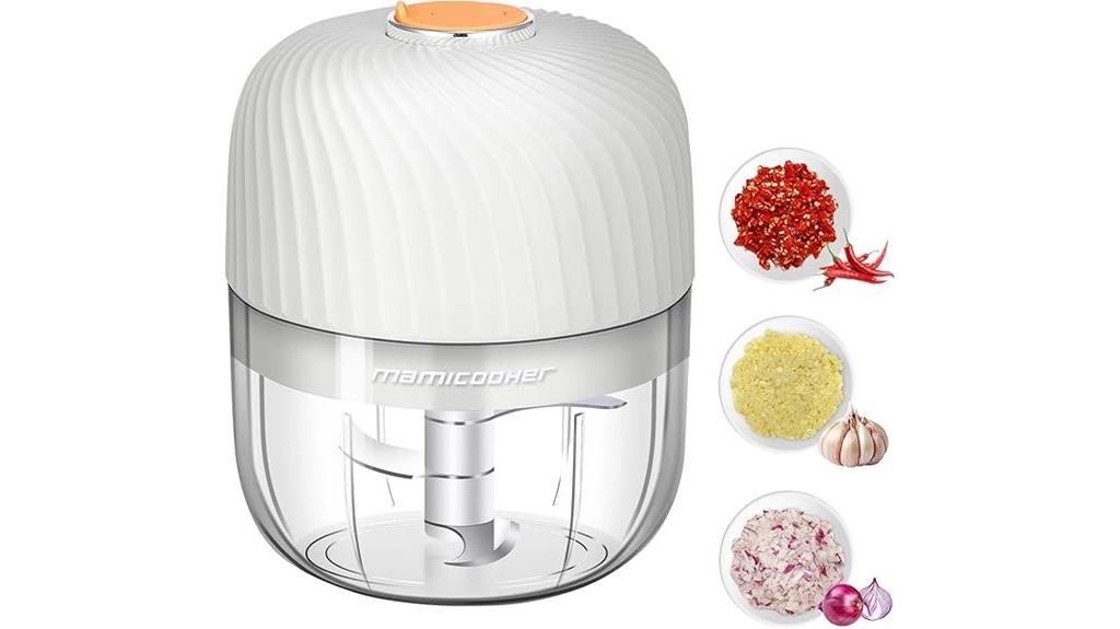 wireless mini garlic chopper