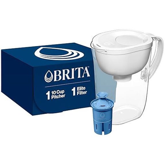 Brita 10-Cup Water Pitcher with Elite Filter