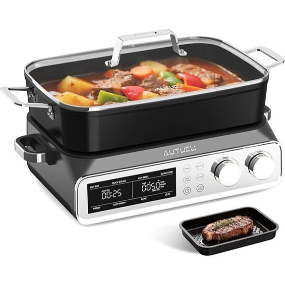 N21NA Pro 10 Quart Slow Cooker with Accessories