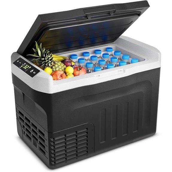 12V Portable Refrigerator Cooler for Camping and Travel