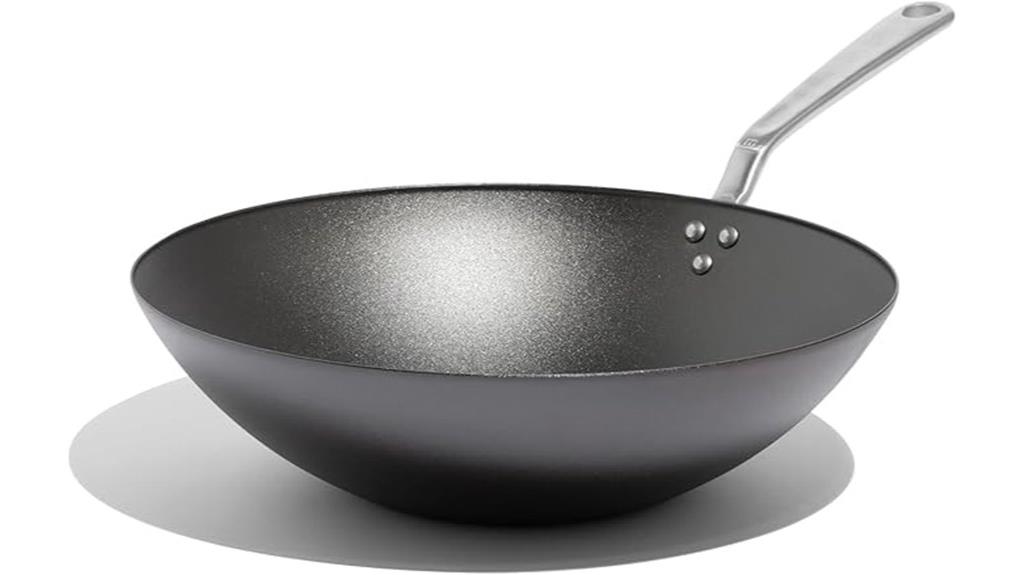 13 inch carbon steel wok