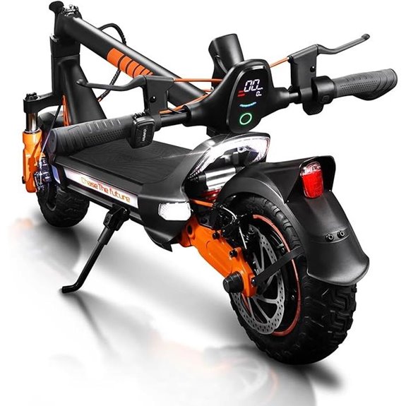 Electric Scooter 1600W Dual Motor Off-Road 50 Mile Range