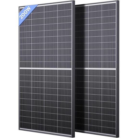 N-Type 16BB 400W Bifacial Solar Panel (2-Pack)