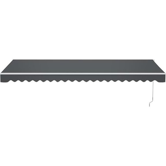 Aleko 16x10 ft Caribbean Electric Awning with Remote