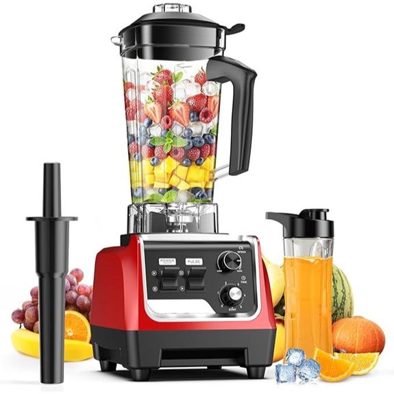 Powerful 1800W Blender with 70oz Capacity