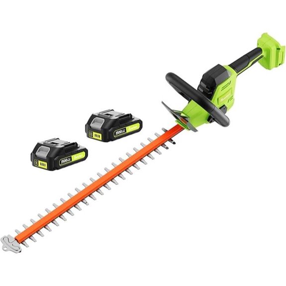 20V Max Cordless Hedge Trimmer with Batteries