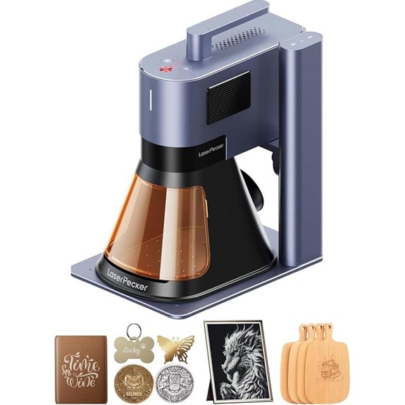 LaserPecker LP5 20W Dual Laser Engraver for Metal and Wood