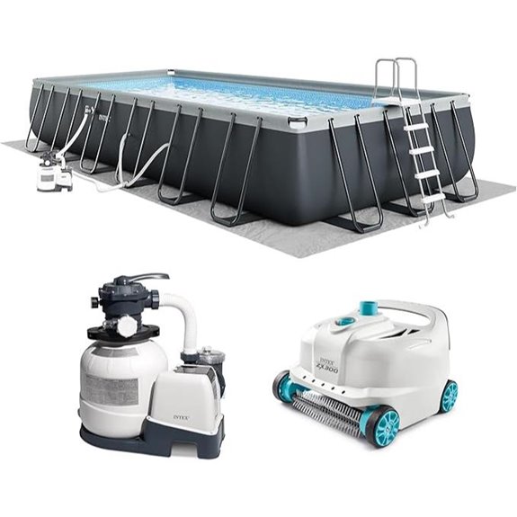 INTEX Ultra XTR 24ft Above Ground Pool Set