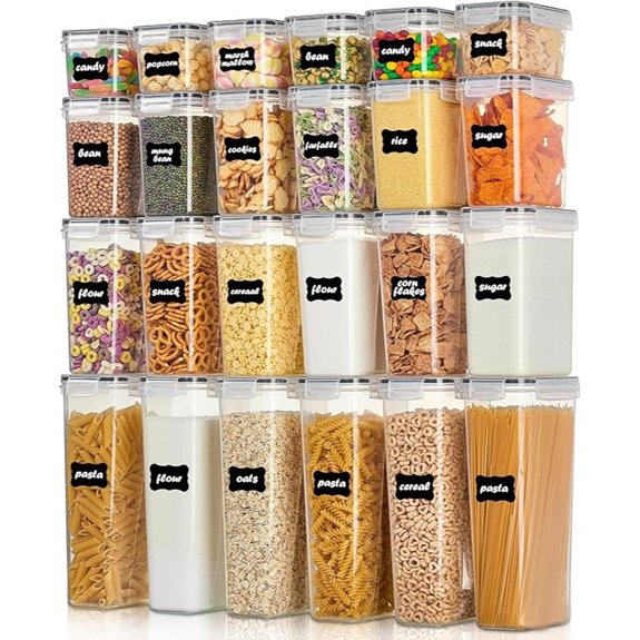 Vtopmart 24-Piece Airtight Food Storage Containers