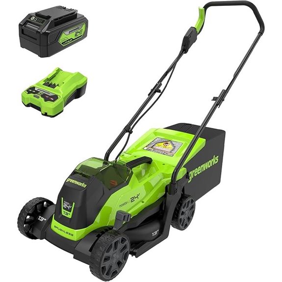 Greenworks 24V 13 Cordless Brushless Lawn Mower