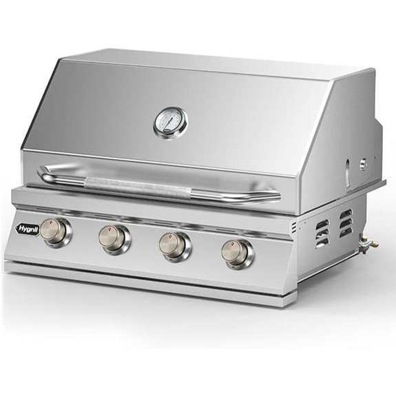 Hygrill 32-Inch Built-In Stainless Steel Gas Grill