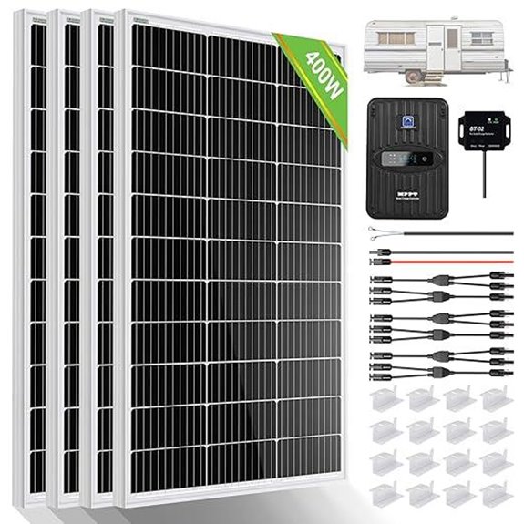 ECO-WORTHY 400W Solar Panel Kit with Controller
