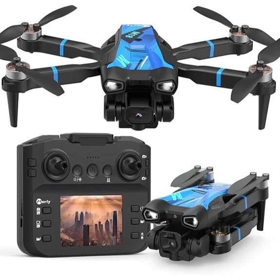 M18LCD 4K Camera Drone with Screen Headless Brushless
