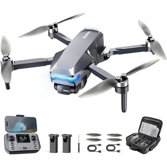 GPS 4K Camera Foldable Drone with Follow & Auto Return
