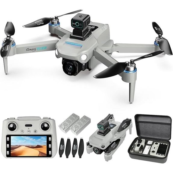 4K GPS Drone with Obstacle Avoidance and 60-Min Flight