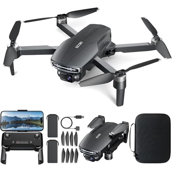 Brushless Camera Drone with 4K Video and Long Range
