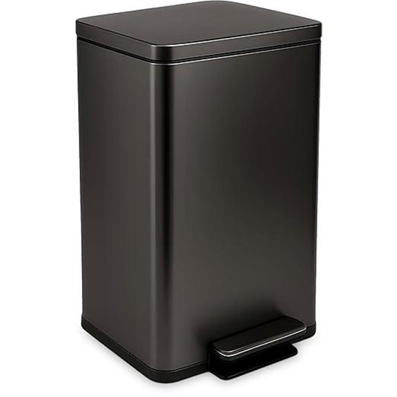 SIMPLI-Magic 50L Step Trash Can with Lid