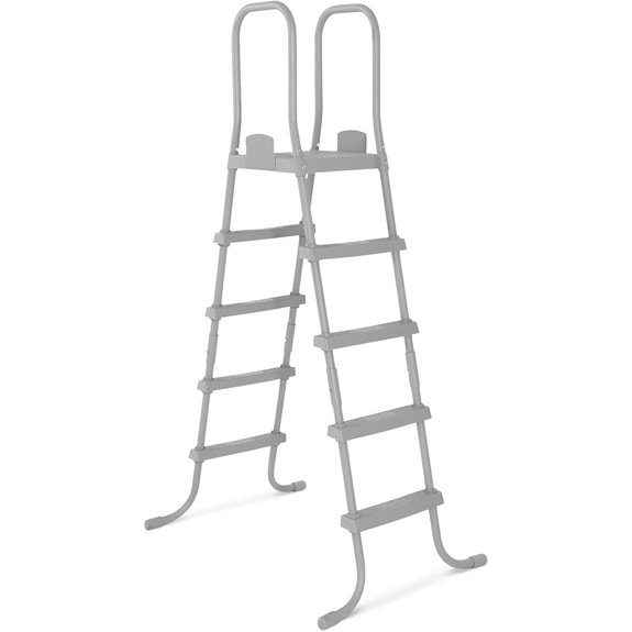 Bestway 52-Inch A-Frame Pool Ladder with Double Steps