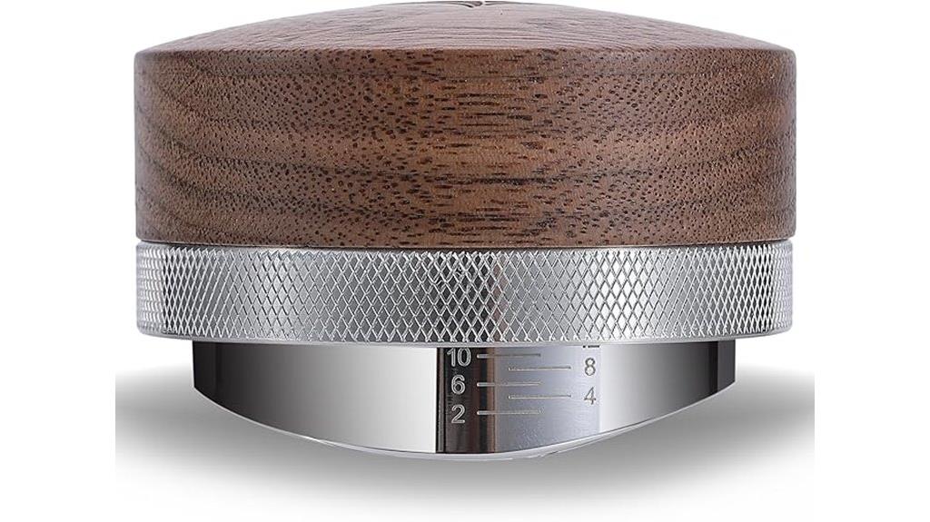 54mm walnut coffee distributor