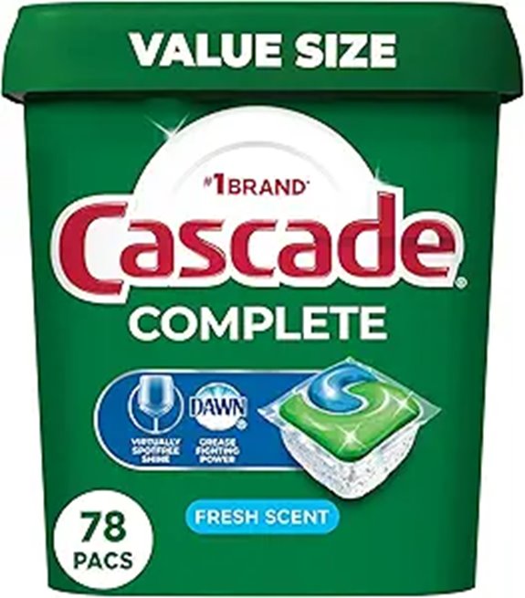 Cascade Complete Dishwasher Pods (78 Count)