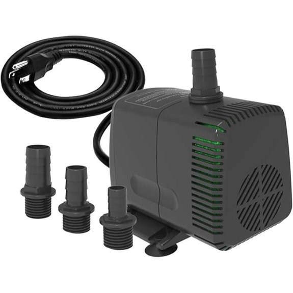 Submersible Pump 880GPH with Overheat Protection