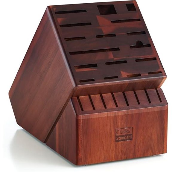 Cooks Standard Acacia Knife Block (25 Slots)