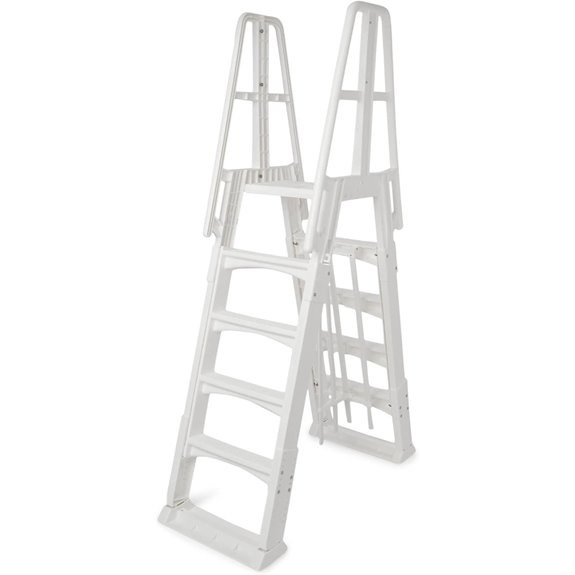Vinyl Works Adjustable Above Ground Pool Ladder System